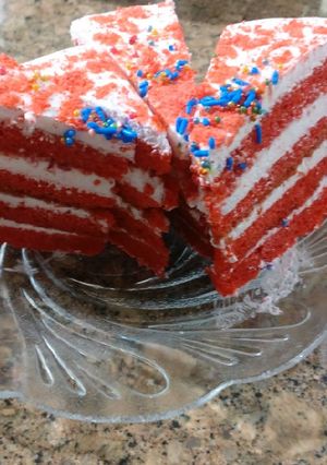 A picture of Strawberry pastries.