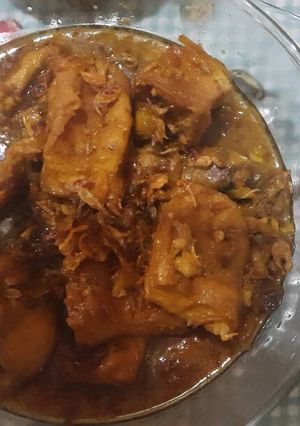 Foto resep Semur ayam tahu rempah