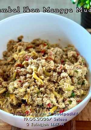 Gambar Sambal Ikan Mangga Muda