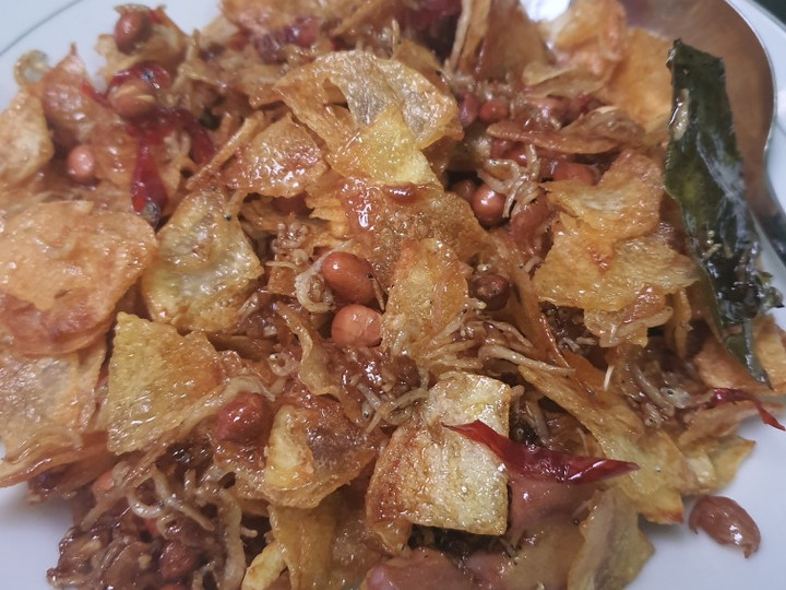  Resep mudah memasak Kering kentang teri kacang untuk Idul Adha  spesial