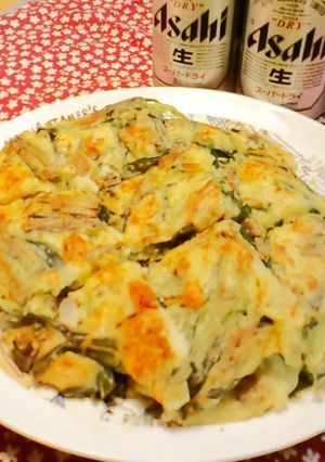 A picture of Transform Leftover Tempura Batter into Korean Pancakes (Chijimi).