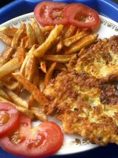 Sajtos cukkinilepény recept fotója