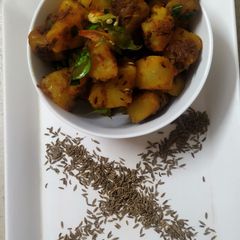 A picture of Cumin Potato.