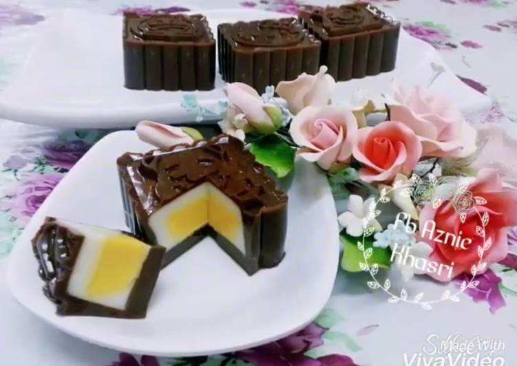 🎈puding coklat mooncake🎈