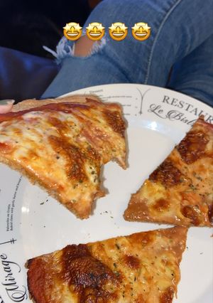 Una foto de 🍕Pizza integral - estilo nyc🗽 🍕