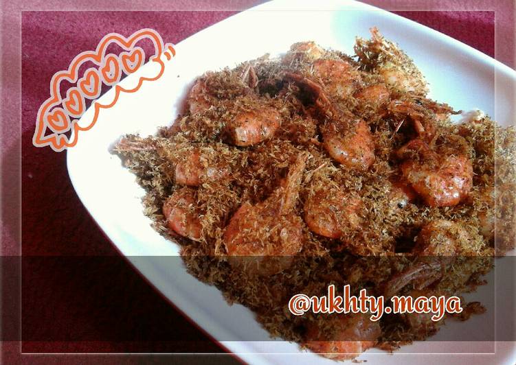 Cara Gampang Menyiapkan 🌾 Udang Goreng Serondeng 🌾 yang Menggugah Selera