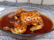 Una foto de pollo con paprika