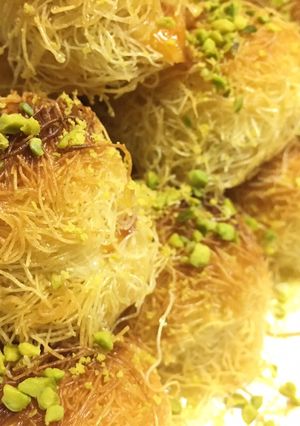 صورة لوصفة كنافة بايتس