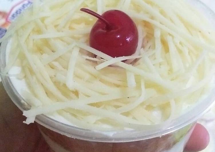Milk bath cake ala mamani