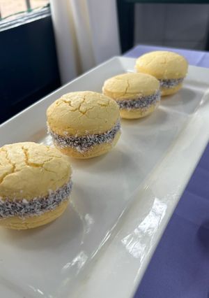 Una foto de Alfajor de maicena