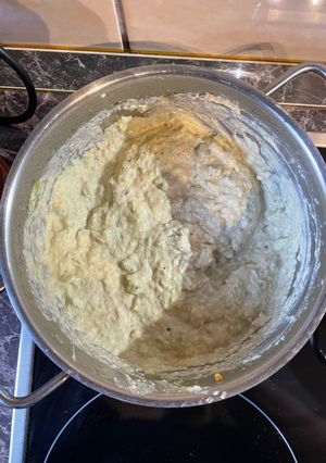 Szárzeller püré recept fotója