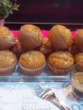 Magdalenas de queso y mango