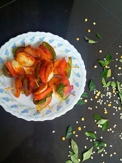A picture of Idli tikka.