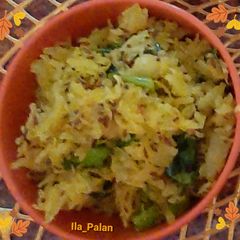 A picture of Raw Papayas Sambharo.