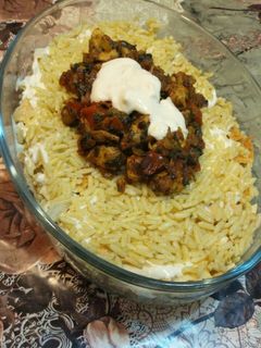 صورة لوصفة فتة شاورما