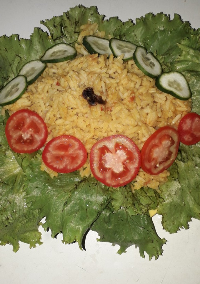 A picture of Local rice package.