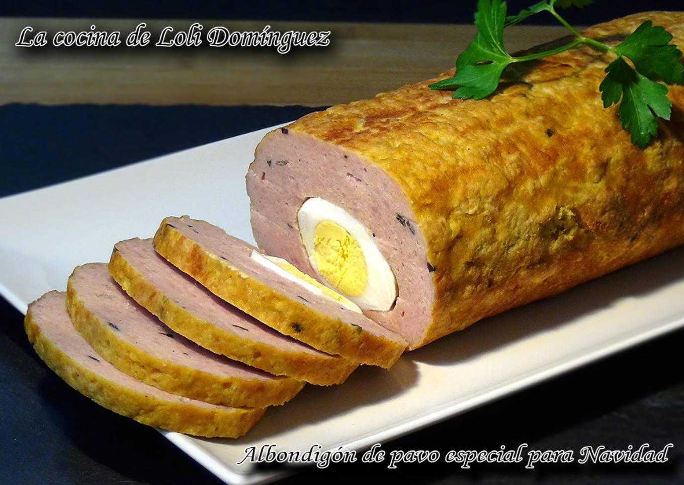 Albondigón de pavo especial para Navidad