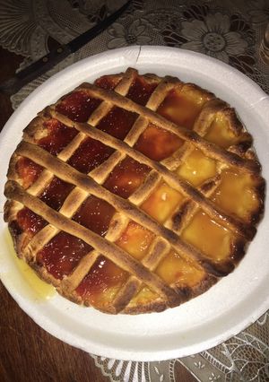 Una foto de Pastafrola con aceite!
