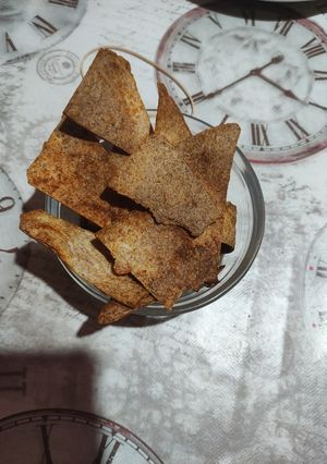 Φωτογραφία της συνταγής Τύπου "nachos" τραγανά τσιπς από τορτίγια
