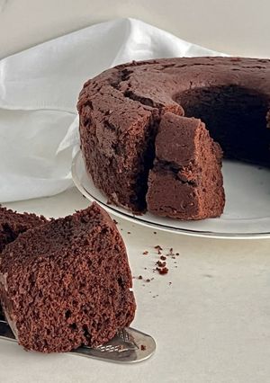 Foto di Ciambellone all'acqua al cacao