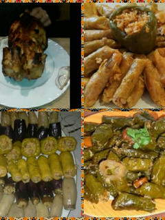 A picture of المحشي المصري بجميع انواعه (كرنب،باذنجان🍆 ورق عنب، فلفل،كوسة)😍.