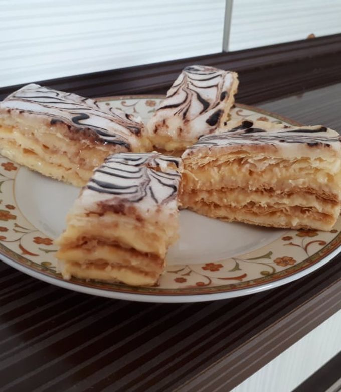 Napoleon torta recept fotója