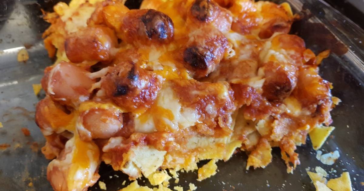 Nacho Sausage And Cheese Recipe By Chrissy Vernon Cookpad