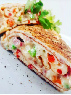 Foto principal de Omelette de queso y verduritas
