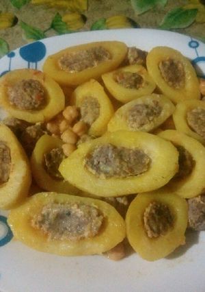 Une photo de Pomme de terre farcie viande hachée
