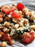 Bulgur-Auflauf mit Kichererbsen