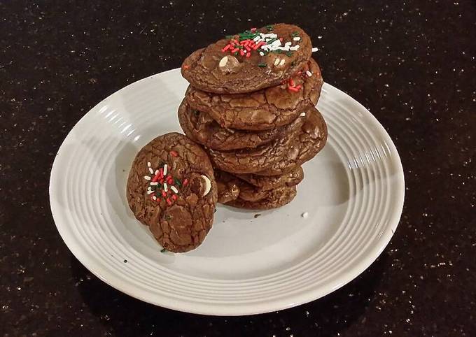 Fudge Brownie Cookies