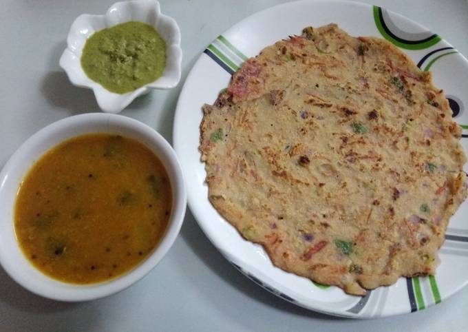 Recipe of Thomas Keller Ramdana (Rajgira) dosa