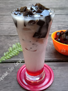 Foto resep Es Cocopandan Susu Cincau