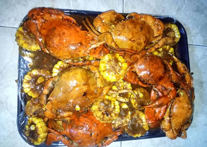 Kepiting saus padang