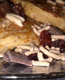 Hotcake de avena y bananas saludables!!🍏🍐🍌🍊