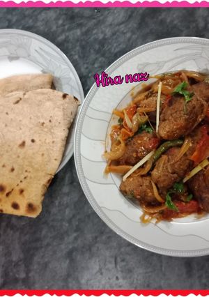 A picture of Dum kabab.