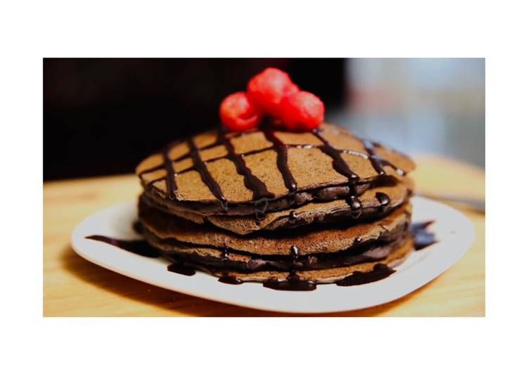 Chocolate pancakes