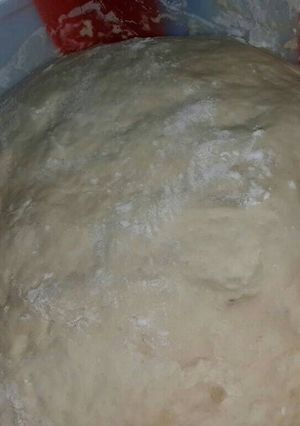 صورة لوصفة العجينه السريعه الهشه ♡