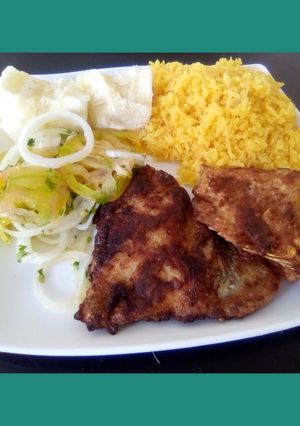 Una foto de Pescado frito (Cachama)