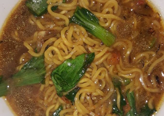 Resep Mie kuah murah meriah (Mie kuah gila), Menggugah Selera
