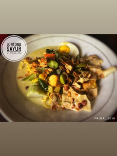 Foto resep Lontong sayur kuah lodeh