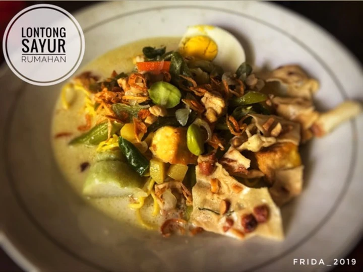 Cara Mudah Membikin Resep Lontong sayur kuah lodeh yang Lezat Anti Ribet, Bikin Ngiler