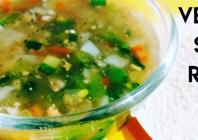 Mix Veggies Soup Recipe
