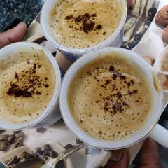 A picture of Hot coffee.