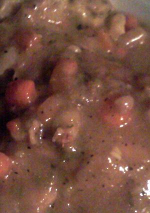 A picture of "chicken pot " no pie"™.