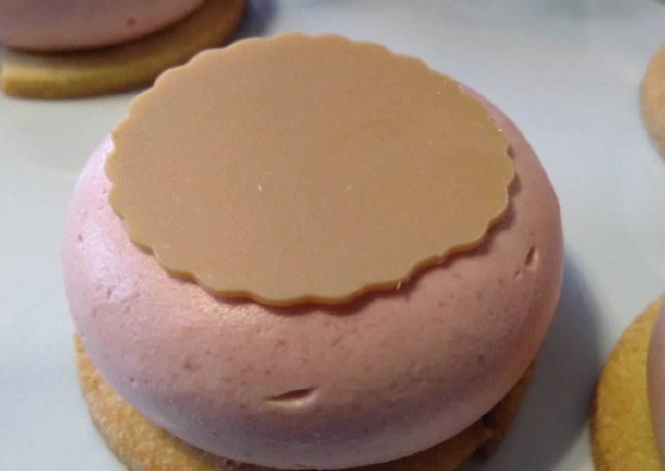 Gâteau mangue framboise