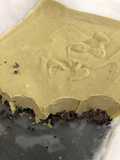Mousse de Matcha con base de galletitas Oreo