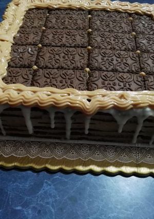 Una foto de Chocotorta