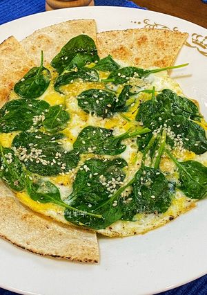 عکسی از دستور نیمرو بیبی اسفناج🍳