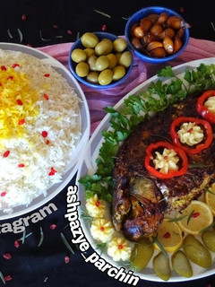 عکسی از دستور ماهی شکم پر بدون فر 🌸 دورچین ۱۸